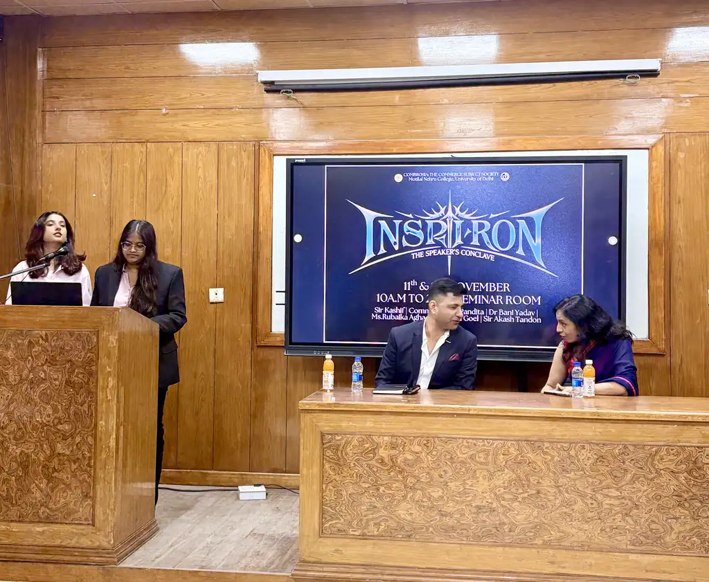 INSPIRON Speaker Conclave at Motilal Nehru College, University of Delhi