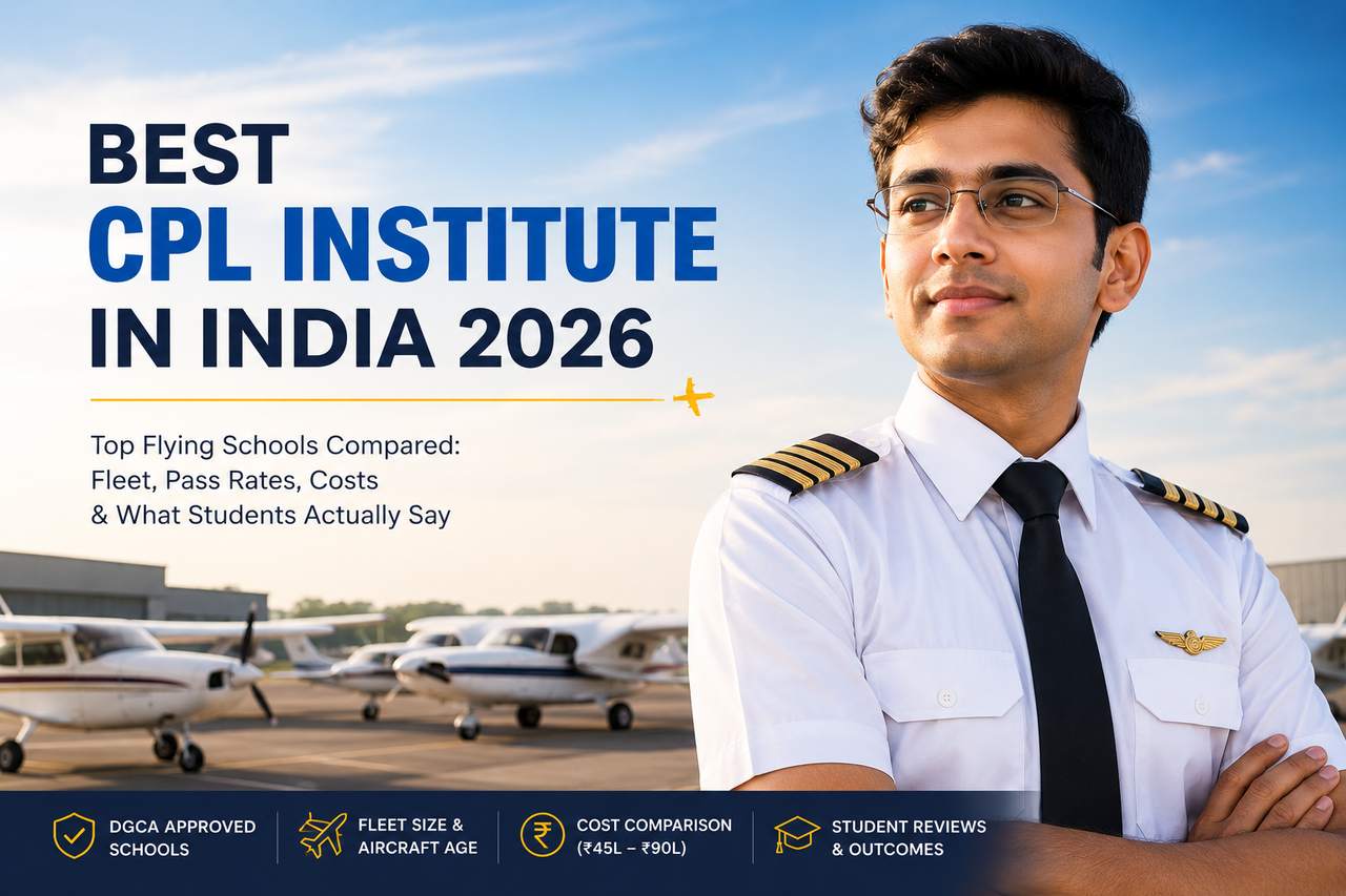 Best CPL Institute in India 2026: Top Flying Schools Compared