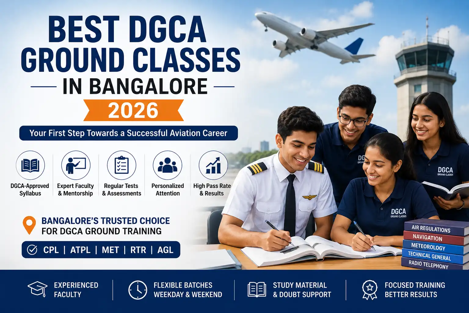 Best DGCA Ground Classes in Bangalore: 2026 Guide