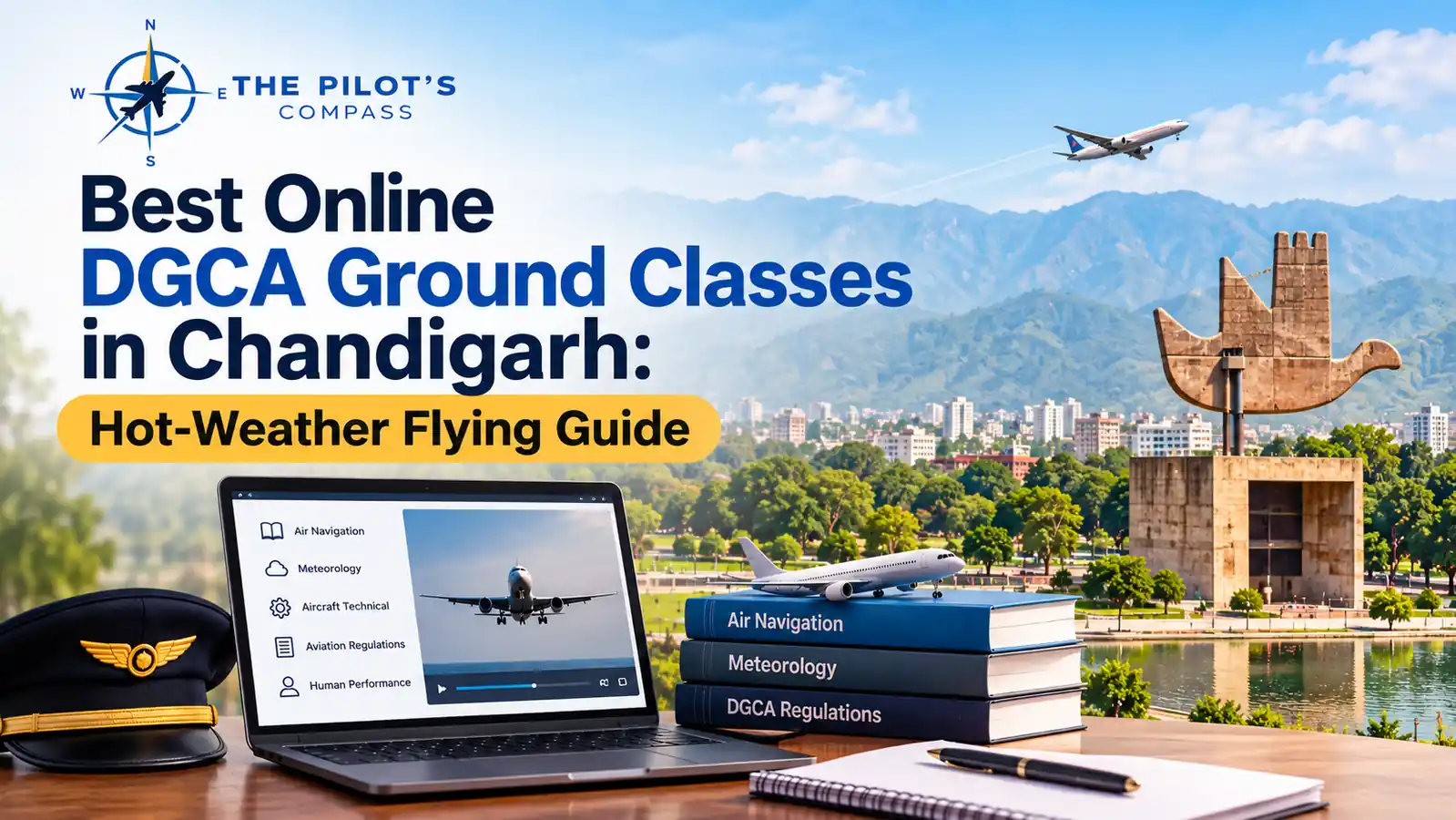 Best Online DGCA Ground Classes in Chandigarh: Tricity Pilot Guide