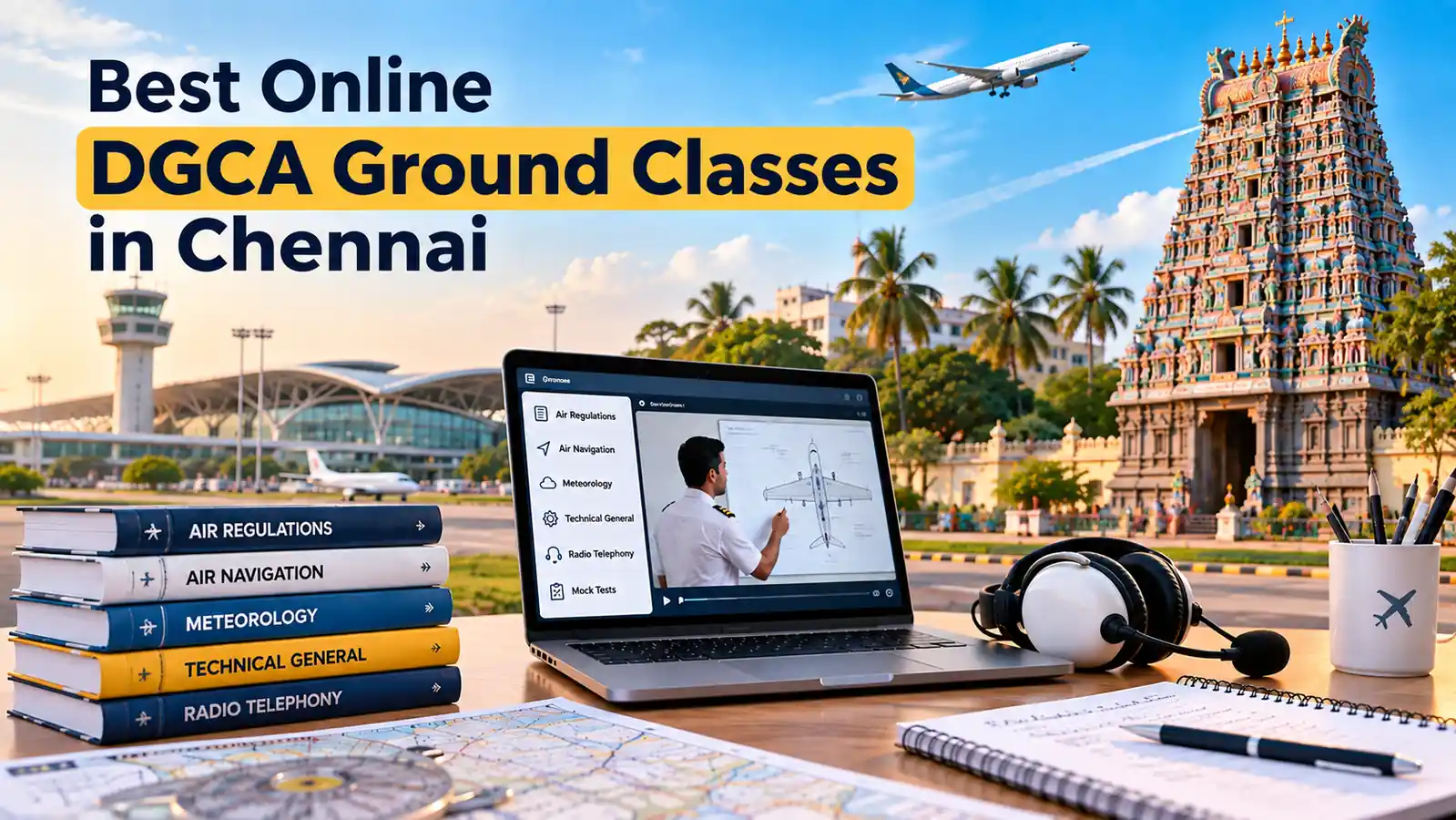 Best Online DGCA Ground Classes in Chennai: Coastal Pilot Guide