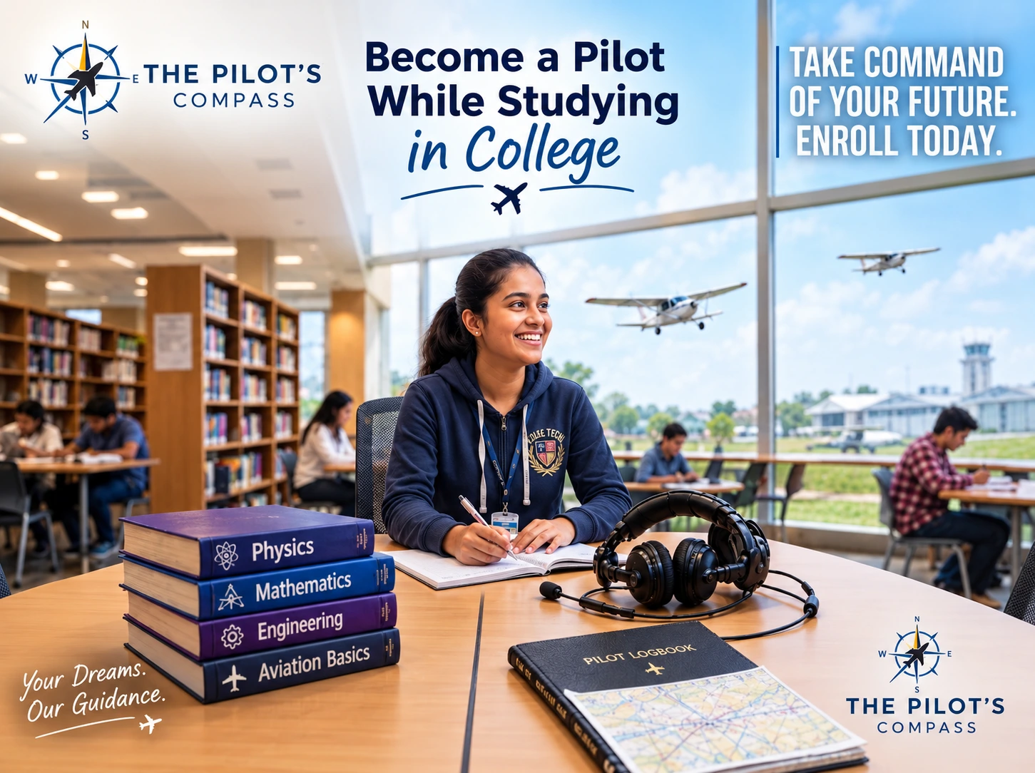 Can You Become a Pilot While Studying in College? A Practical Roadmap