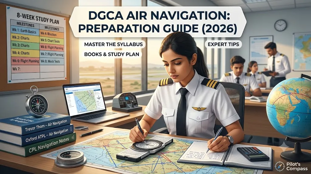 DGCA Air Navigation Preparation Guide (2026): Syllabus, Books & Study Plan