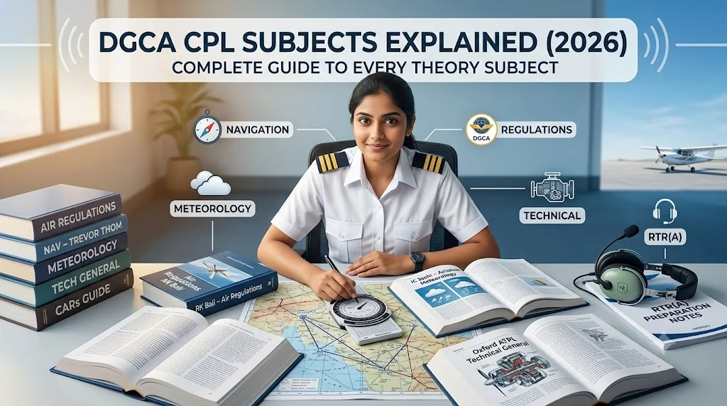 DGCA CPL Subjects Explained (2026): Complete Guide to Every Theory Subject