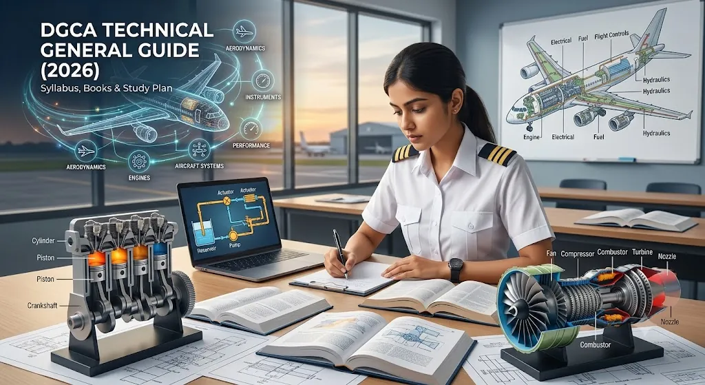 DGCA Technical General Guide (2026): Syllabus, Books & Study Plan