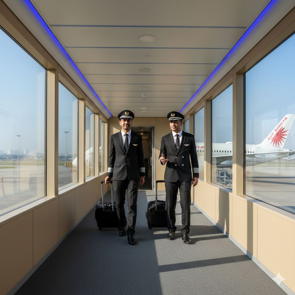 Why a "Two-Pilot" Flight in India Actually Needs 16 Pilots Behind the Scenes