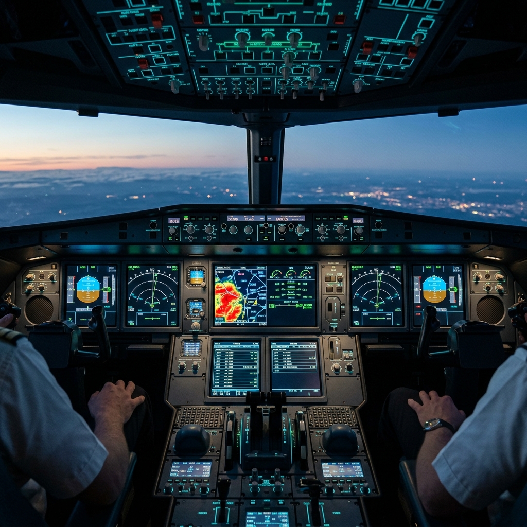 Glass Cockpit Flight Navigation