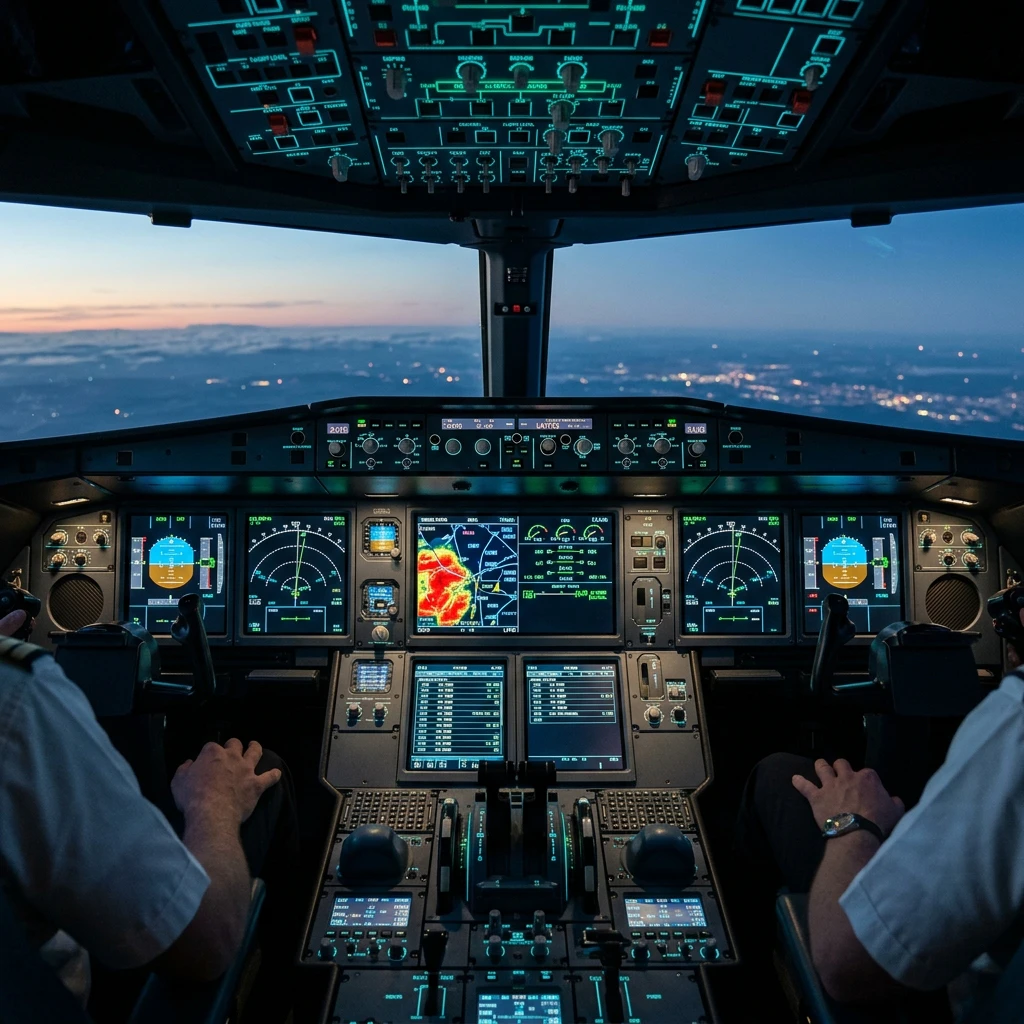 Glass Cockpit Flight Navigation