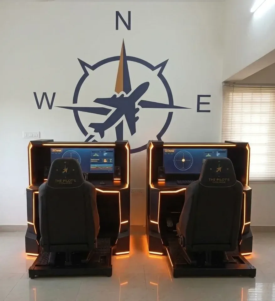 Two State-of-the-Art Pilot Aptitude Training Stations at The Pilot's Compass Bangalore